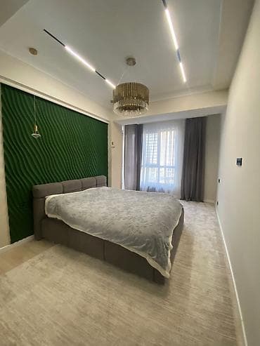 osh flats: 1 комната, 45 м², Элитка, 4 этаж, Дизайнерский ремонт — 10