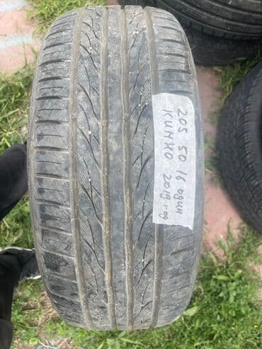 шины 2356516c: Шины 205 / 50 / R 16, Лето, Б/у, 1 шт, Легковые, Корея, Kumho — 1