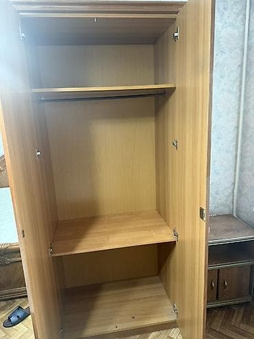 рамина спальный гарнитур: Спальный гарнитур, Б/у, Двуспальная кровать, Шкаф, Комод, Италия, цвет - Коричневый — 10