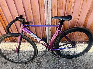 fixed gear: Шоссейный велосипед, Рама M (156 - 178 см), Б/у — 5