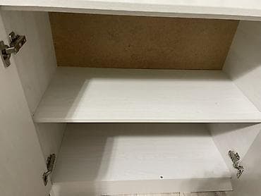 Лесо- и пиломатериалы: Комод для одежды, Без зеркала, ЛДСП, цвет - Серый, Серебристый, Самовывоз — 4