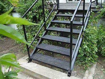 балясины перила: Бетонная лестница Для дома, Бесплатная консультация, Форма лестницы: Прямая — 2