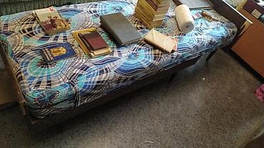 Мебель: Мебельный гарнитур в классическом стиле (массив/шпон под красное — 2