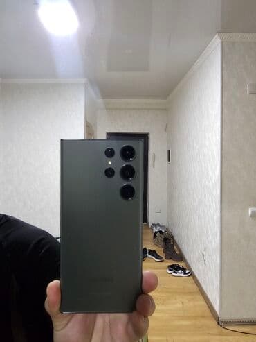 nfc метки: Samsung Galaxy S23 Ultra, Колдонулган, 256 ГБ, 1 SIM, eSIM — 1