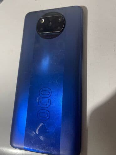 Poco X3, Б/у, 256 ГБ, цвет - Синий, 2 SIM