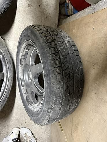 r16 4: Колеса в сборе 195 / 55 / R 16, Зима, Б/у, Комплект, Легковые, Литые, отверстий - 4 — 5