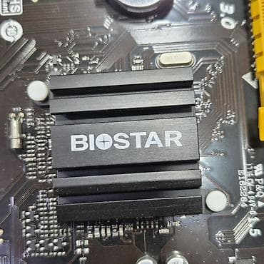 Техника и электроника: Материнская плата для ПК, Новый, Biostar, LGA1151, ATX — 5