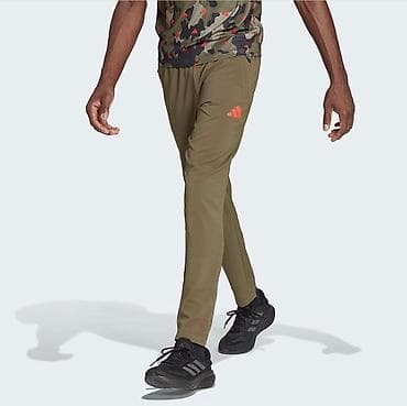 Мужские брюки, S, XL, M, Adidas, Новый, цвет - Зеленый, Самовывоз