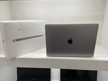 куплю макбук: Ноутбук, Apple, 8 ГБ ОЭТ, Apple M1, 13.3 ", Колдонулган, Жумуш, окуу үчүн, эс тутум SSD — 1