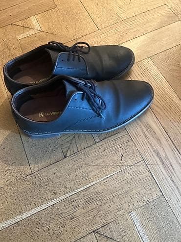 гавайские крабики: Мужские туфли, 41, 41.5, Б/у, цвет - Черный — 2