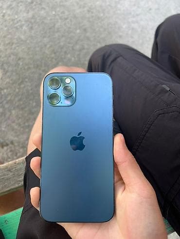 хs max: IPhone 12 Pro, Б/у, 128 ГБ, Pacific Blue, 87 % — 3