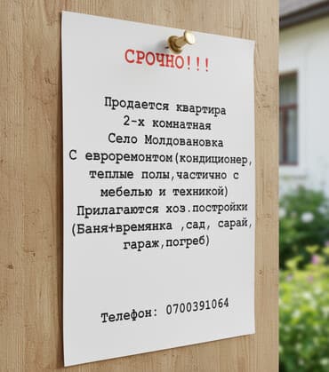 сниму квартиру с подсилением долгосрочная: 2 комнаты, 47 м², 105 серия, 2 этаж, Евроремонт — 1