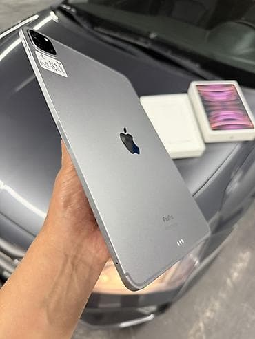 ipad 12 9 pro: Планшет, Apple, память 128 ГБ, 11" - 12", 4G (LTE), Б/у, Классический цвет - Серый — 7