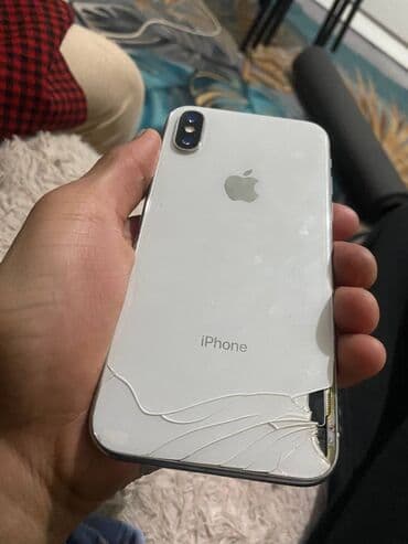 s23 ultra цена бишкек: IPhone X, Колдонулган, 64 ГБ, White Titanium, Каптама, 85 % — 1