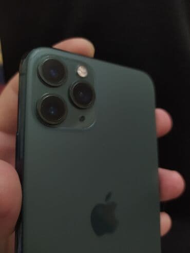 samsung galaxy a15 цена в бишкеке: IPhone 11 Pro, Б/у, 64 ГБ, Зеленый, Чехол, 73 % — 2