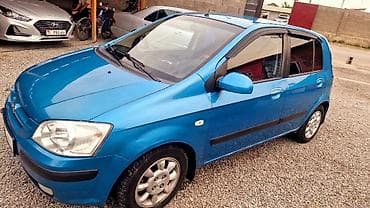 Транспорт: Hyundai Getz: 2004 г., 1.6 л, Кол менен иштөөчү, Бензин, Хетчбек — 5