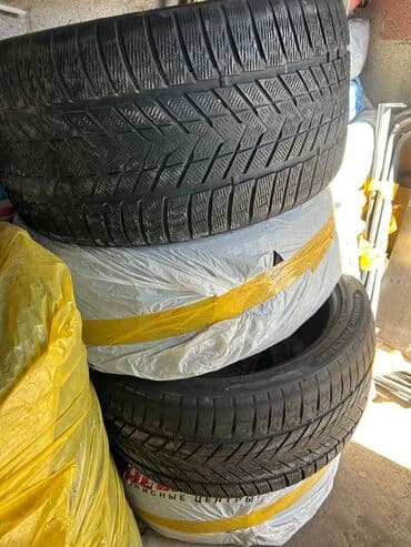 23.5 25 шины бу на фронтальный погрузчик: Зимняя шина без шипов разноширокий (надпись на борте: “Winnaster Prox — 7