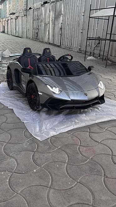 Детский электромобиль Lamborghini Aventador (двухместный) -