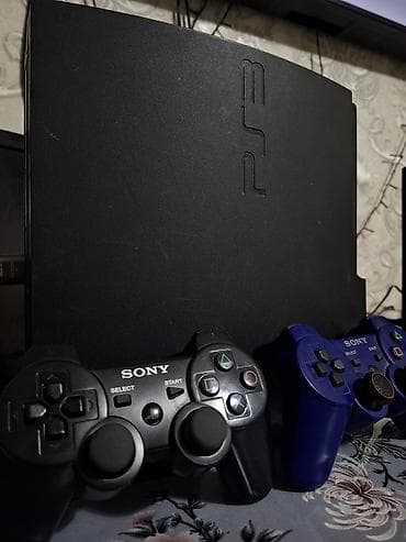 плейстейшен 3 прошитая: PlayStation 3 Slim (модель CECH-3012B) прошитая установлен магазин — 1