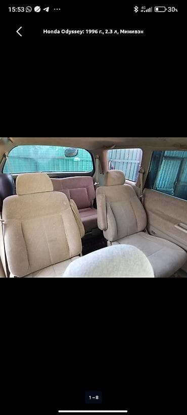Продажа авто: Honda Odyssey: 1996 г., 2.3 л, Автомат, Бензин, Минивэн — 5