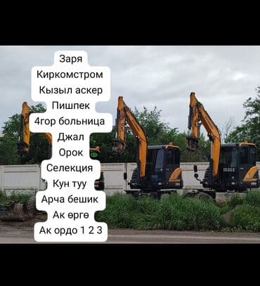 Экскаватор | Выкорчевывание пней, Траншеи, Котлованы