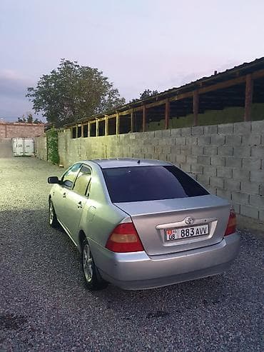 smart open: Toyota Corolla: 2002 г., 1.6 л, Механика, Бензин, Седан — 2
