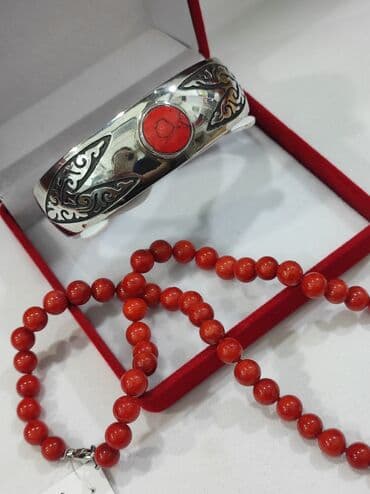 свадебное платье для высокой невесты: Набор украшений, Проба 925, Женские, Новый — 9