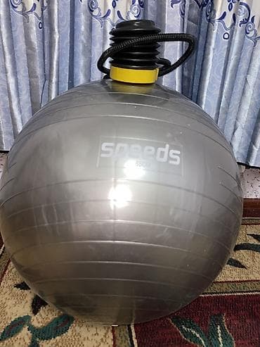 cd rom: Фитнес-мяч Speeds 65 см с ножным насосом - Диаметр: 65 см (указано на — 1