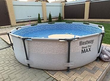 Спорт и отдых: Каркасный бассейн Bestway Steel Pro MAX - Размер: 305 × 76 см — 3