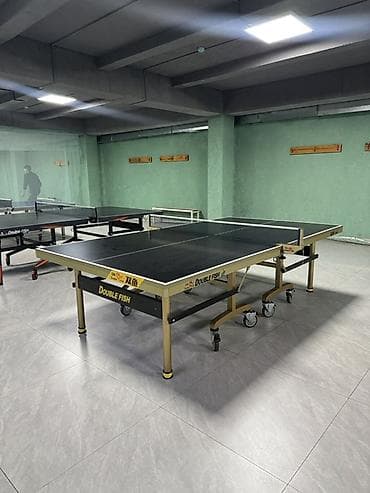 мото ролик: Профессиональный теннисный стол Double Fish - Игровая поверхность — 2