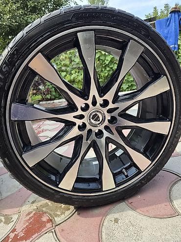 полиров: Диски WORK SCHWERT SC2M + шины - Тип: литые диски WORK Schwert SC2M — 1