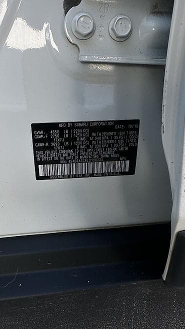 Продажа авто: Subaru Outback: 2020 г., 2.5 л, Автомат, Бензин, Внедорожник — 10
