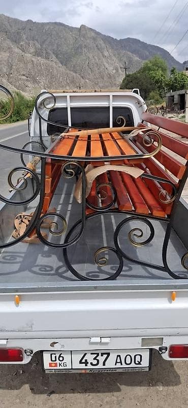 metta samurai: Скамейка Со спинкой, Без крыши — 1