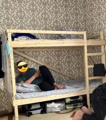 детскую кровать 7 в 1: Ассолому алейкум!! Эки кабатуу кровать жасайбыз таза сыйда жыгачтан — 1