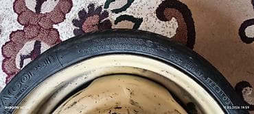 Т125/70D16 Докатка Bridgestone (Made in Japan) на стальном диске at lalafo.kg Т125/70D16 Докатка Bridgestone (Made in Japan) на стальном диске