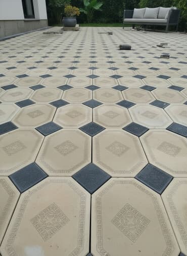 дизайн интерьера: Евро Брусчатки Тротуарной плитки Декоративные и Тротуарной Бардюр — 1