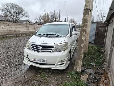 Toyota Alphard: 2007 г., 3 л, Автомат, Газ, Минивэн