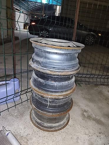 bbs rs: Железные Диски R 14 Комплект, отверстий - 5, Б/у — 2