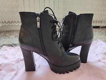 Женская обувь: Кожаные зимние сапоги люкс + 2 пары в подарок Размер 38 (245 мм) — 4
