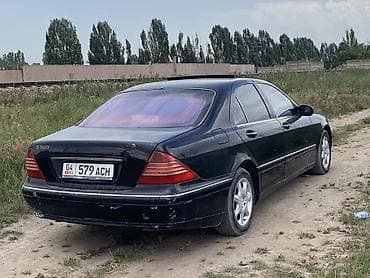 насадки глушитель: Mercedes-Benz S-Class: 1999 г., 4.3 л, Автомат, Бензин, Седан — 2