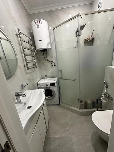 2 комнаты, 47 м², Асанбай мкр Элитка, 3 этаж, Евроремонт — 3