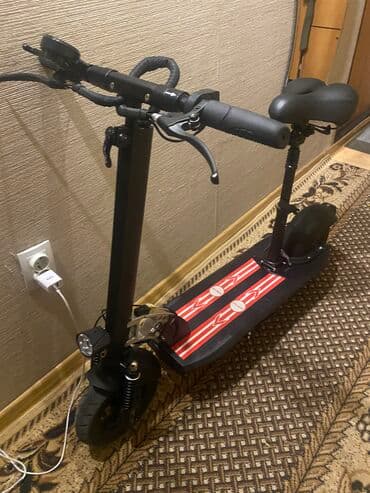 продаю настольный теннис: Продаю Электросамокат с сидушкой с амортизацией. Можно убрать ее — 1