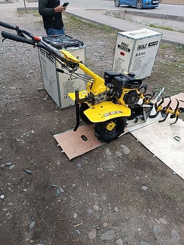 ручной окучник: Бензиновый культиватор ROLF TOP-750B, 8.5 л.с. - Мощный 4‑тактный — 3