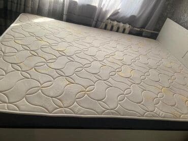 двухместный кровати: Спальный матрас, Б/у, Двуспальный, Беспружинный, Жаккард, Матрасы средней жесткости, Самовывоз, Платная доставка — 3