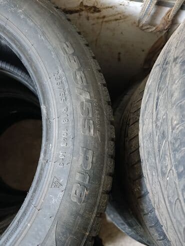 оборудование для шиномонтаж: Комплект зимних шипованных шин (4 шт.) - Размер: 235/55 R18 - — 3