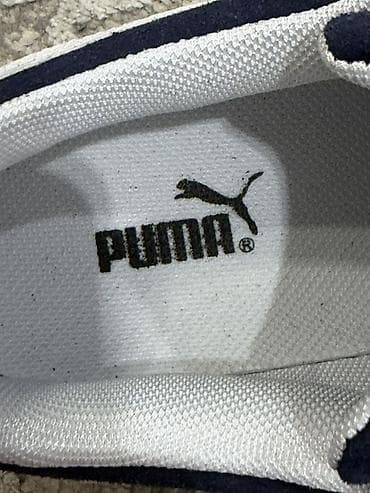 замшевые туфли: Мужские кроссовки, 42, Puma, Новый, цвет - Синий, Бесплатная доставка — 6