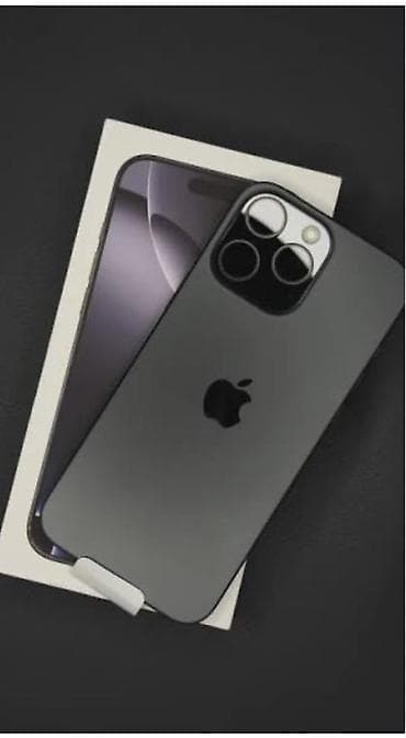 7 iphone: IPhone 16 Pro Max, Черный, Коробка — 1