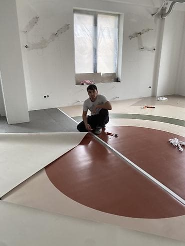 Линолеум: Профессиональный монтаж ПВХ/линолеумных напольных покрытий - Укладка — 2