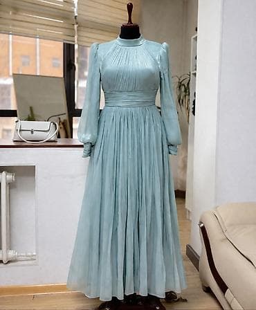 вечернее платье цвет марсала: Элегантное вечернее платье, размер-48, цвет-ментол (идет искажение — 1