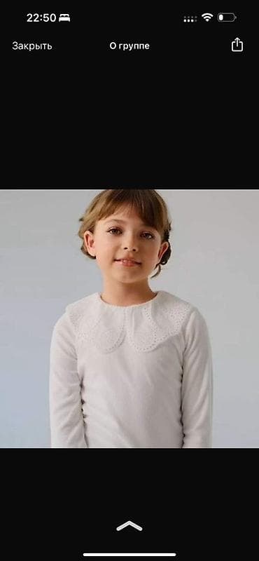 Жынсылар жана шымдар: Балдар топиги, көйнөк, түсү - Ак, Жаңы — 2